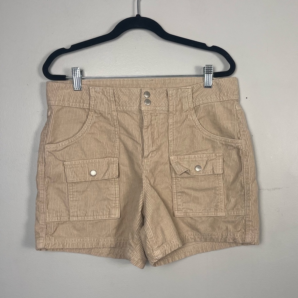Urban Outfitters BDG Corduroy Cargo Shorts High Rise size 8 cotton